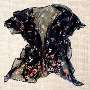 Lightweight and flowing bathing suit cover up